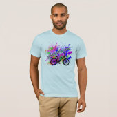 Verf Splatter BMX T-shirt (Voorkant volledig)