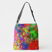 Verf Splatter Crossbody Tas (Achterkant)