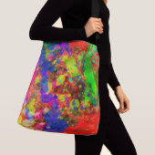 Verf Splatter Crossbody Tas (Dichtbij)