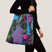 Verf Splatter Crossbody Tas (Dichtbij)