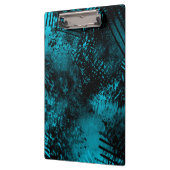 Verf Splatter effect Blauw & Zwart Klembord (Links)