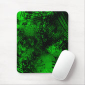 Verf Splatter effect Groen & Zwart Muismat (Met muis)