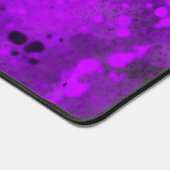 Verf Splatter effect Paarse & Zwart Bureaumat (Hoek)