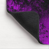 Verf Splatter effect Paarse & Zwart Muismat (Hoek)