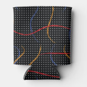 Verf Splatter en Stippen opnieuw tekenen Blikjeskoeler (Voorkant)