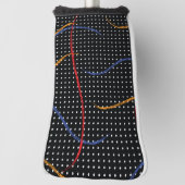 Verf Splatter en Stippen opnieuw tekenen Golfheadcover (Draai 90)