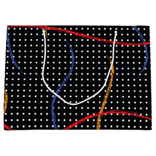 Verf Splatter en Stippen opnieuw tekenen Groot Cadeauzakje