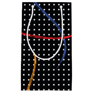 Verf Splatter en Stippen opnieuw tekenen Klein Cadeauzakje