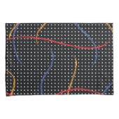 Verf Splatter en Stippen opnieuw tekenen Kussensloop (Voorkant-Rechts)