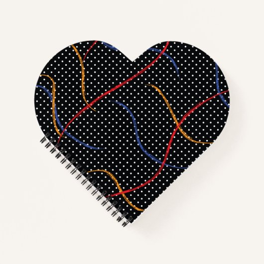 Verf Splatter en Stippen opnieuw tekenen Notitieboek (Voorkant)