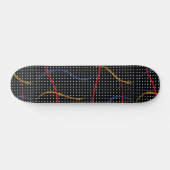 Verf Splatter en Stippen opnieuw tekenen Persoonlijk Skateboard (Horizontaal)