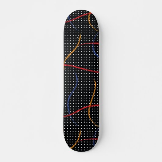 Verf Splatter en Stippen opnieuw tekenen Persoonlijk Skateboard (Voorkant)