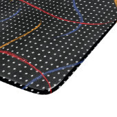 Verf Splatter en Stippen opnieuw tekenen Snijplank (Hoek)