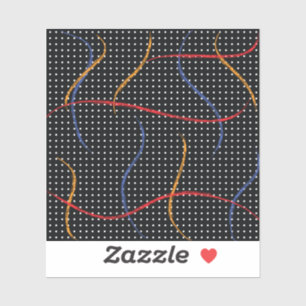 Verf Splatter en Stippen opnieuw tekenen Sticker