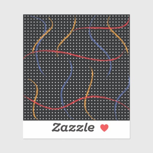 Verf Splatter en Stippen opnieuw tekenen Sticker (Vel)