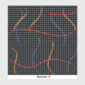 Verf Splatter en Stippen opnieuw tekenen Sticker (Vel)