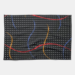 Verf Splatter en Stippen opnieuw tekenen Theedoek