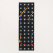 Verf Splatter en Stippen opnieuw tekenen Yogamat (Achterkant)