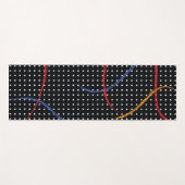 Verf Splatter en Stippen opnieuw tekenen Yogamat (Voorkant (horizontaal))