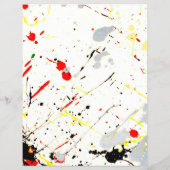Verf Splatter Flyer (Achterkant)