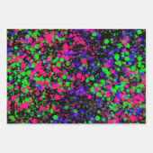 Verf Splatter Inpakpapier Vel (Voorkant 2)