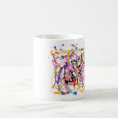 Verf Splatter Koffiemok (Center)