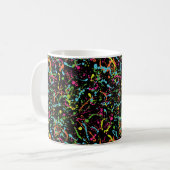 Verf Splatter Koffiemok (Voorkant links)