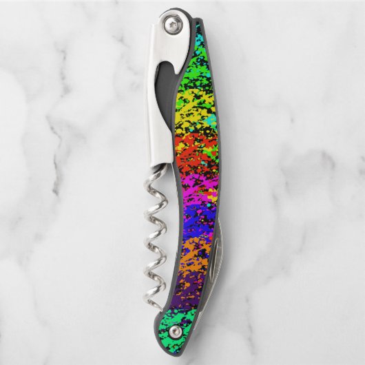 Verf Splatter Kurkentrekker (Voorkant)