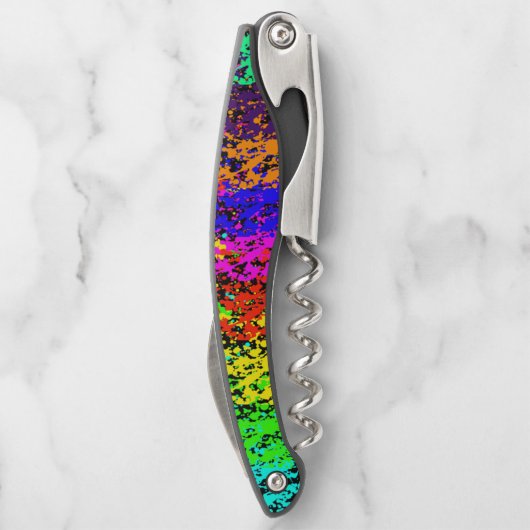 Verf Splatter Kurkentrekker (Achterkant)