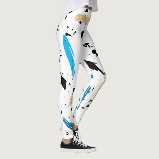 Verf Splatter Leggings (Rechts)