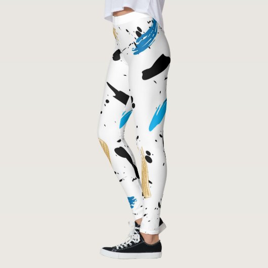 Verf Splatter Leggings (Links)
