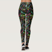Verf Splatter Leggings (Achterkant)