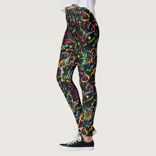 Verf Splatter Leggings (Links)
