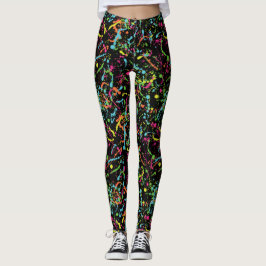 Verf Splatter Leggings