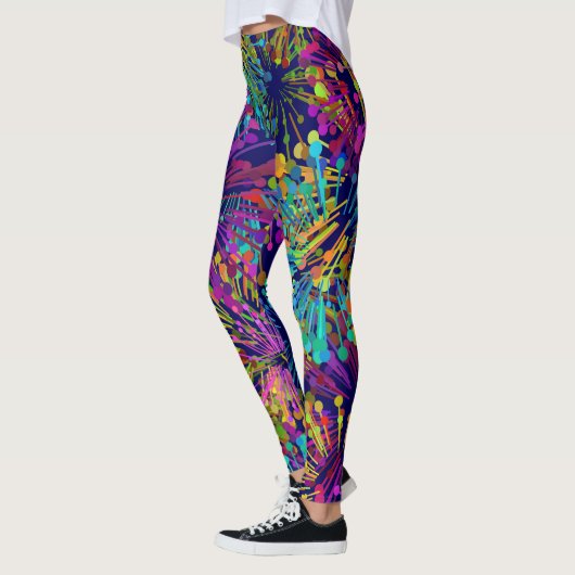 Verf Splatter Leggings (Links)