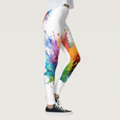 Verf Splatter Leggings (Rechts)