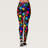 Verf Splatter Leggings (Achterkant)