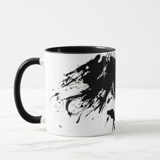 Verf Splatter Mok (Links)