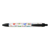 Verf Splatter Naam Ink Pen - Meervoudige regenboog (Achterkant)