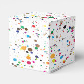 Verf Splatter Party Box Bedankdoosjes (Achterkant)