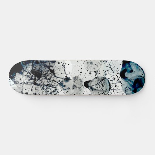 Verf Splatter Persoonlijk Skateboard (Horizontaal)