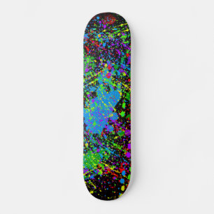 Verf Splatter Persoonlijk Skateboard
