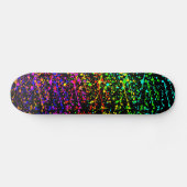 Verf Splatter Persoonlijk Skateboard (Horizontaal)