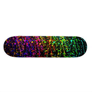 Verf Splatter Persoonlijk Skateboard