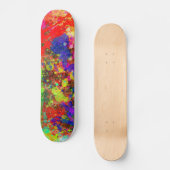 Verf Splatter Persoonlijk Skateboard (Voorkant)