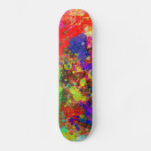 Verf Splatter Persoonlijk Skateboard (Voorkant)