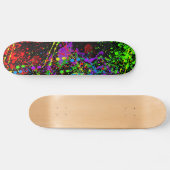 Verf Splatter Persoonlijk Skateboard (Horizontaal)