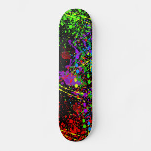 Verf Splatter Persoonlijk Skateboard
