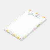 Verf Splatter Post-it® Notes (Schuin)
