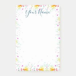Verf Splatter Post-it® Notes